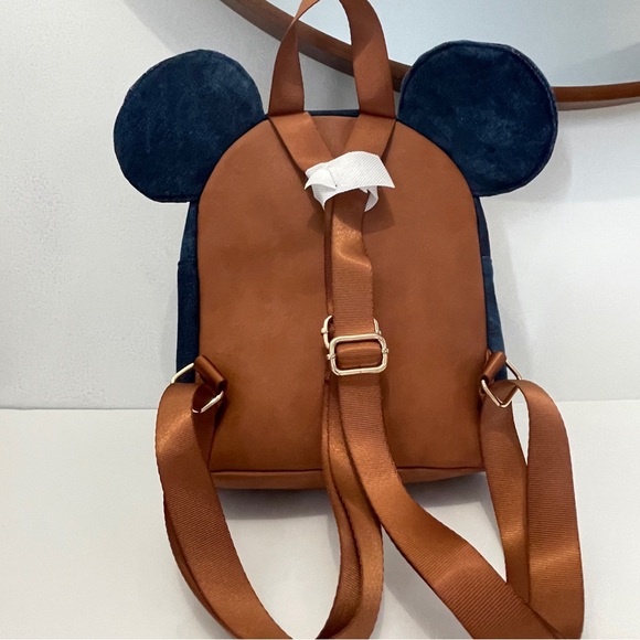 *** SOLD *** 🚨HOST PICK!🚨 NWT Disney Mickey Mouse Denim Mini Backpack - Picture 3 of 5